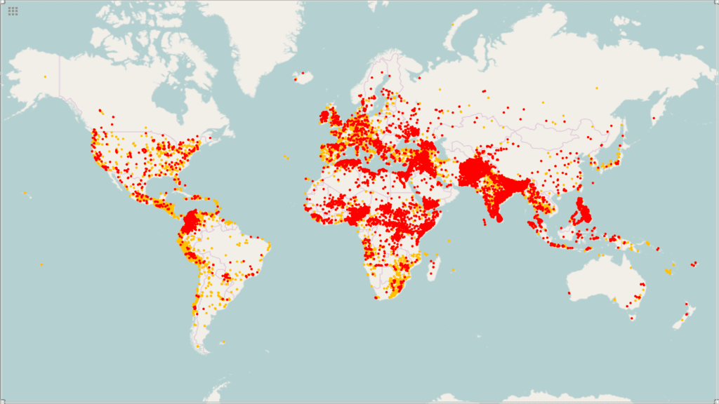 Terrorist Incidents Map Of The World 1970 2015.svg 