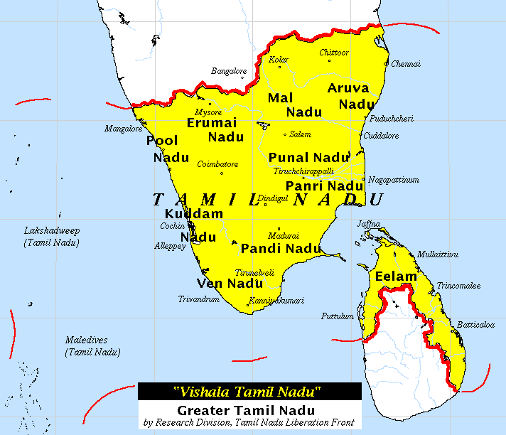 Tamilnad Map